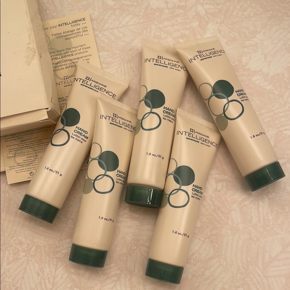 Arbonne Intelligence Hand Cream -Pack of 5 - Picture 3 of 8